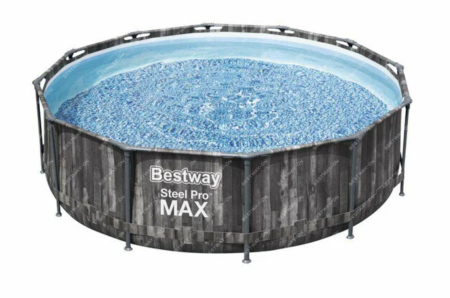Каркасный бассейн Bestway 561PZ BW, Steel Pro Max 366х122см, 10250л, фильтр-насос, лестница